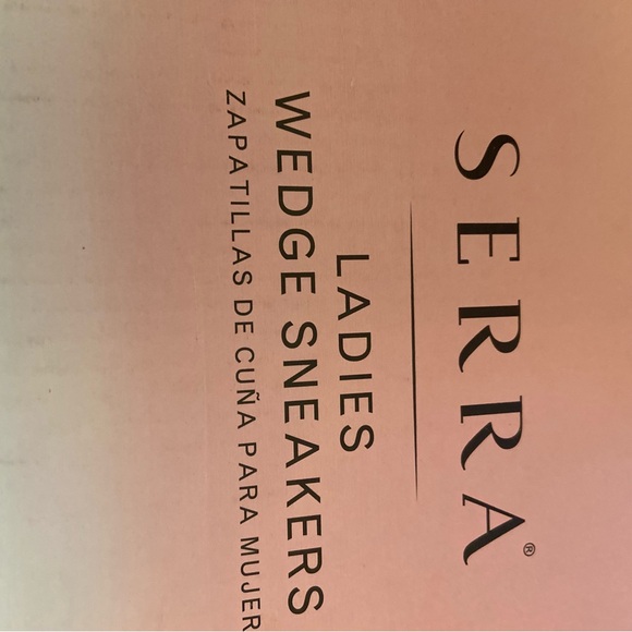 Serra Womens Tan White Color Block Wedge Heel High-Top Sneakers NWT Multiple SZs - Picture 14 of 14